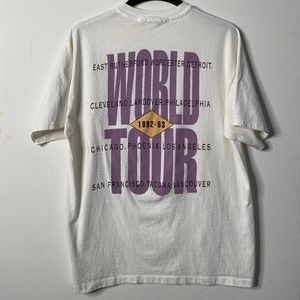 Bruce Springsteen 92/93 World Tour Shirt – White – XL